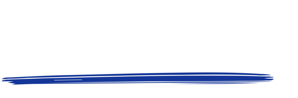 Handwritten “Community” graphic with blue underline.